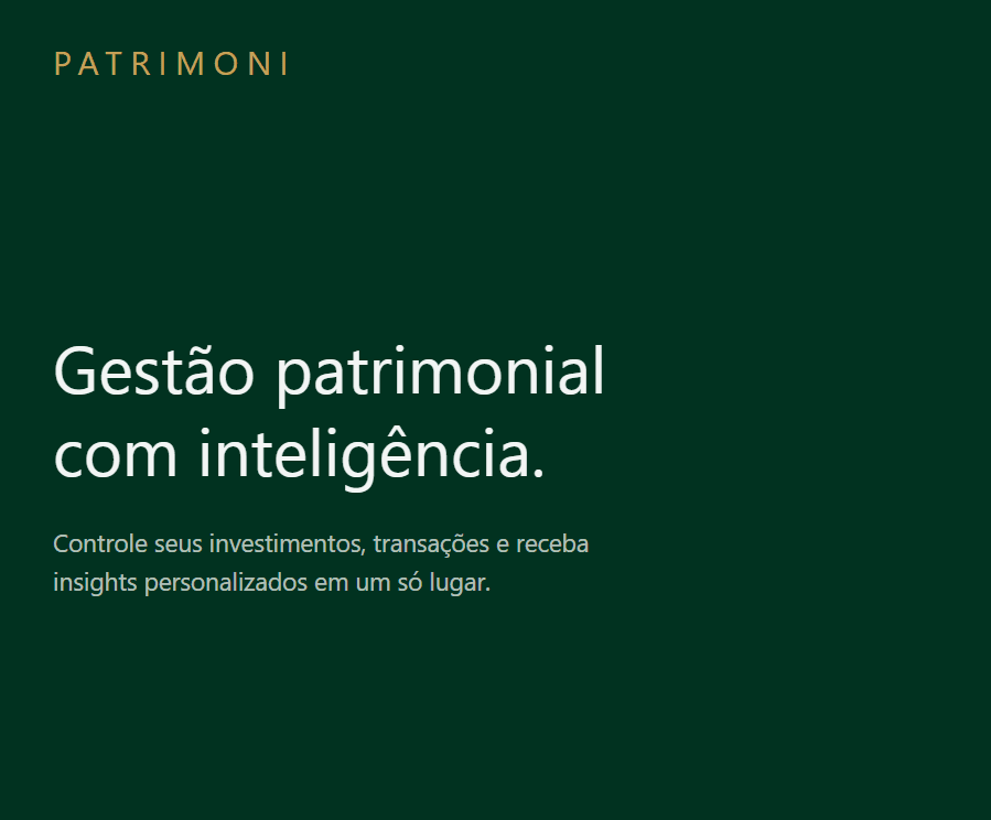 Projeto Patrimoni